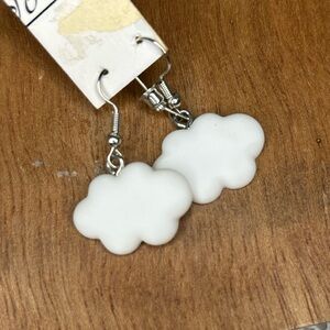 White Cloud Earrings